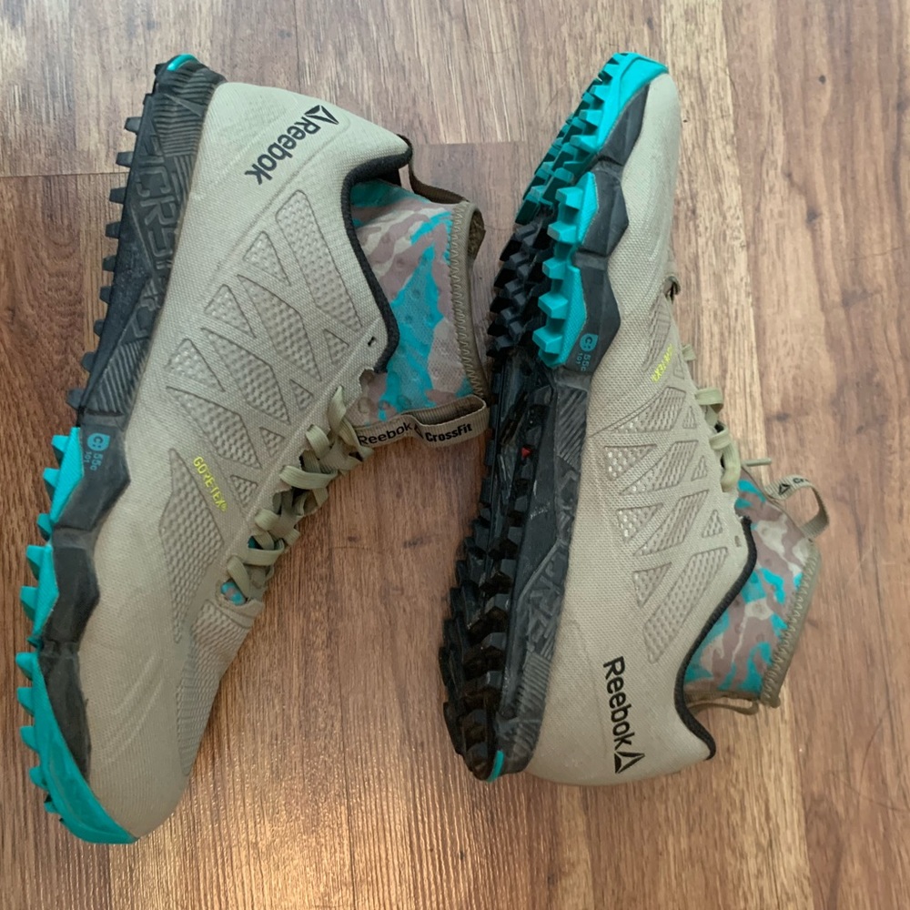 Reebok gortex hiking/ trail running shoe.